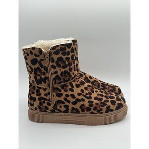 Women's Winter Boots Leopard Size 7